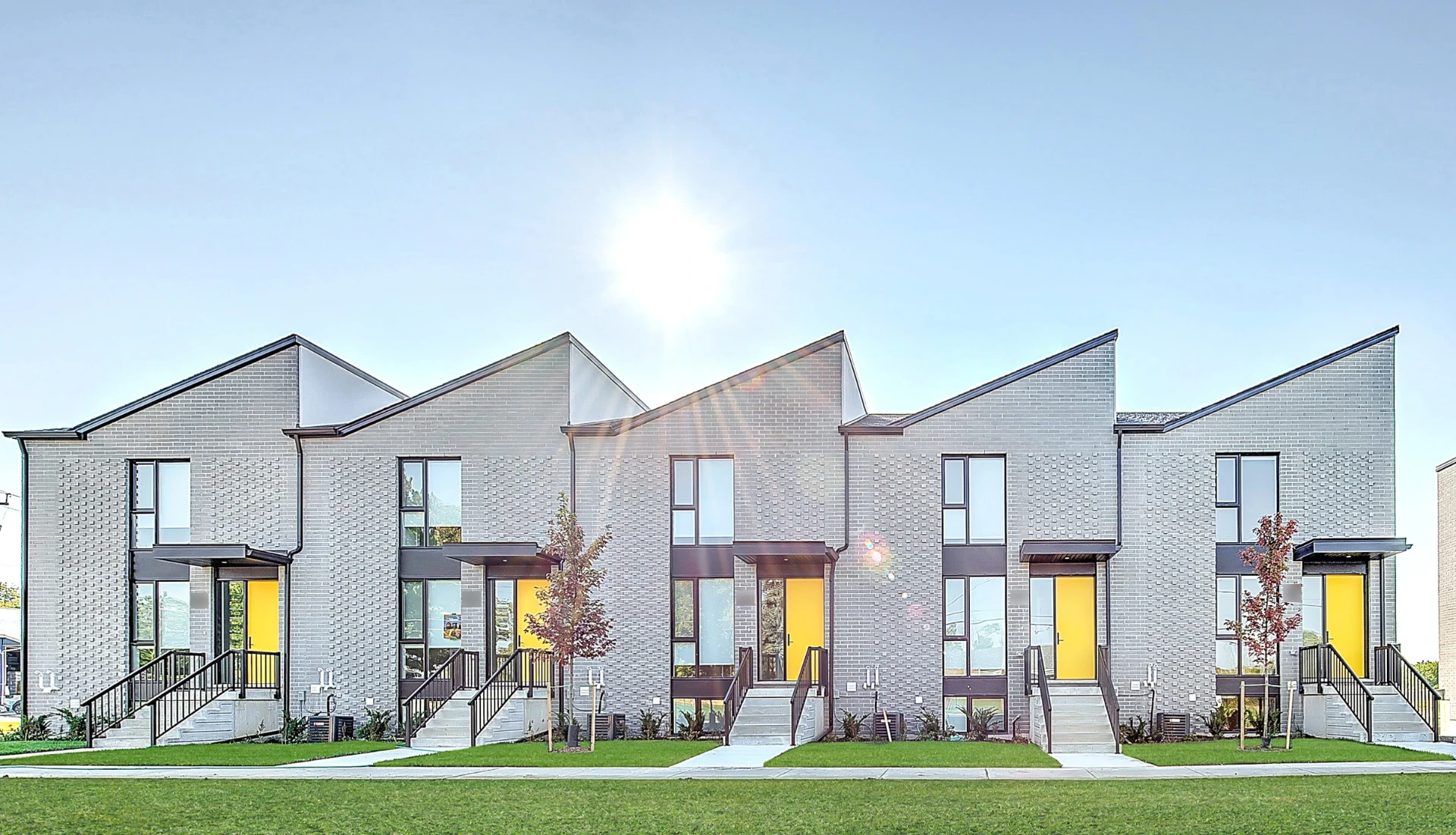 Phase 1 townhomes at 85 Tunks Lane.